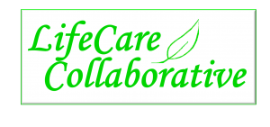 Life Care Collaborative logo full white